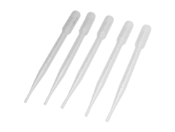 Pipetas Graduadas De Polietileno (3 Ml) - 100 Unidades Para Laboratorios Y Transferencia De Líquidos - Transparentes