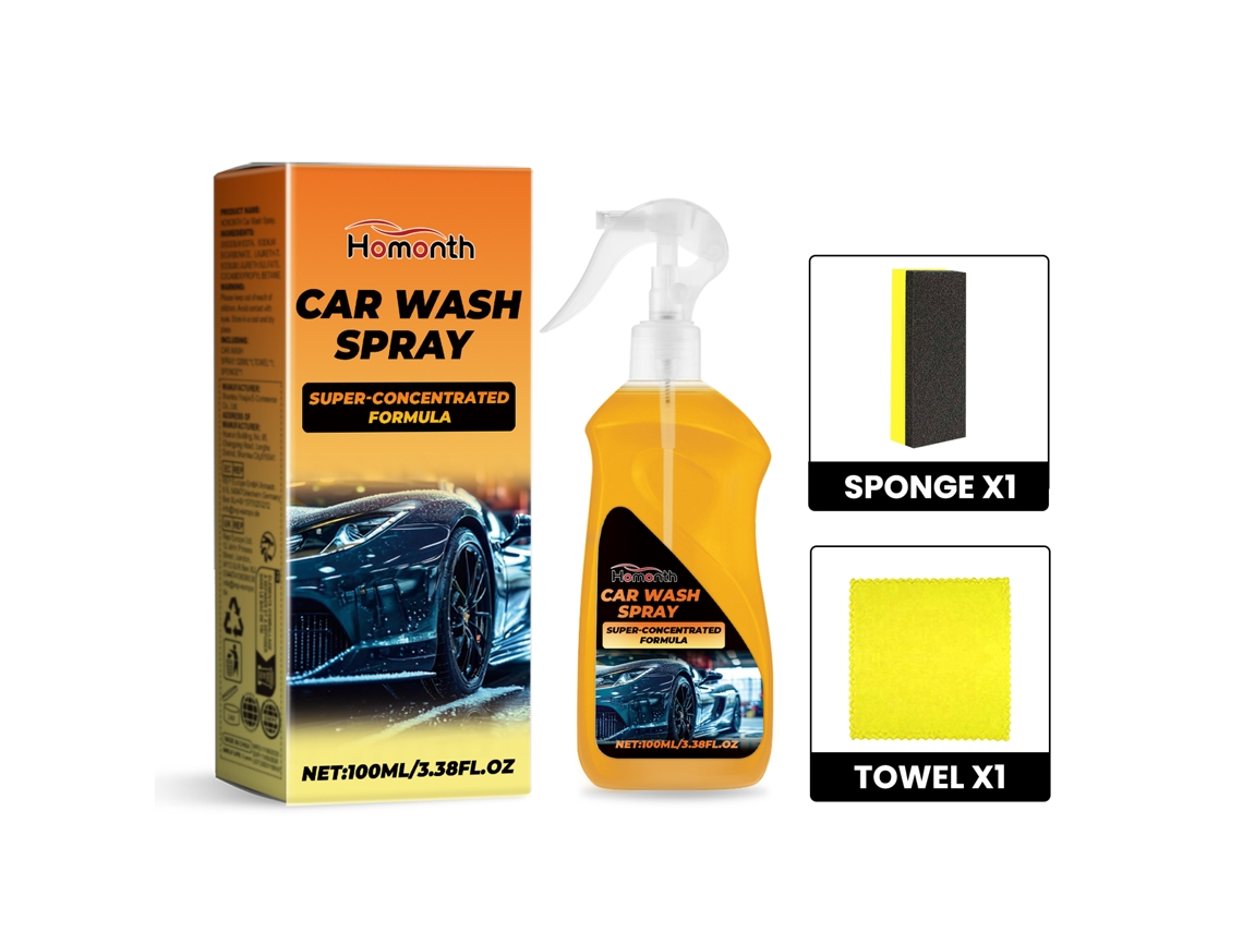 Líquido de lavado de autos superconcentrado