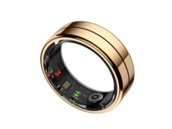 (talla Dorada 10) Anillo Inteligente, Seguimiento De Salud Compatible Con Iphone/android/xiaomi.