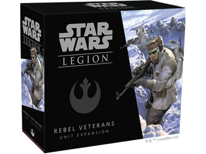 Juego de Mesa FANTASY FLIGHT Star Wars Legion - Rebel Veterans Unit Expansion (Inglés - Edad Mínima: 14)