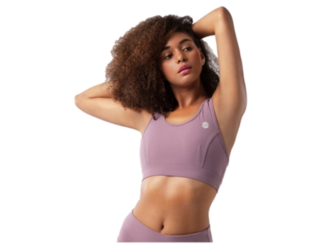 Top de Mujer para Deporte SIROKO Sutiãs Comfort Morado (S)