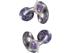 Realzador De Pendientes Con Imitación De Diamantes De Imitación, Clip Para Auriculares Abierto Y Extraíble Para Personalización.