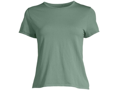 Camiseta de Mujer CASALL Corta Essential Block Verde (L)
