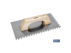 Llana dentada (8x8mm) l-300x150x0.7mm.