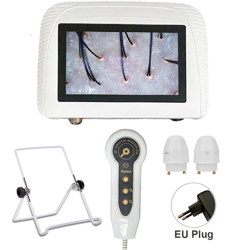 Analizador De Piel De 5 Pulgadas (estándar Europeo), Detector De Piel, Cabello Y Cuero Cabelludo.