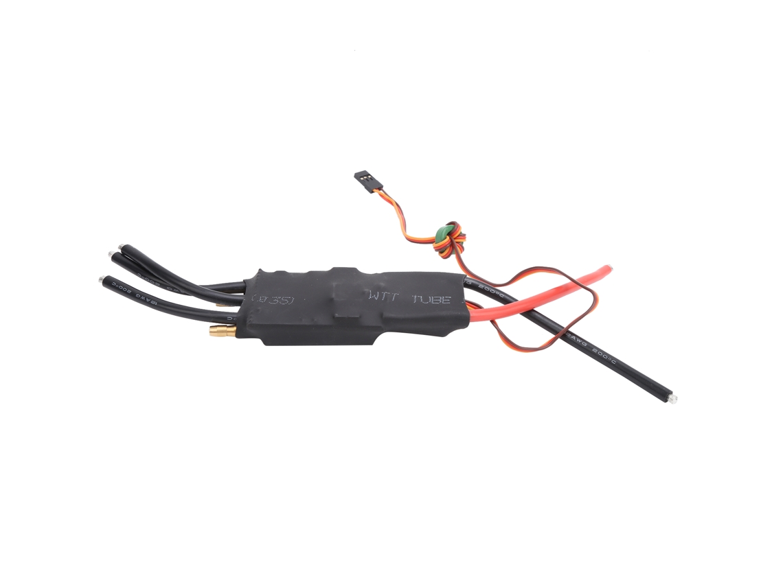 Controlador Electrónico De Velocidad (esc) Unidireccional Sin Escobillas Refrigerado Por Agua De 100 A Para Barcos Y Aerostatos Rc.