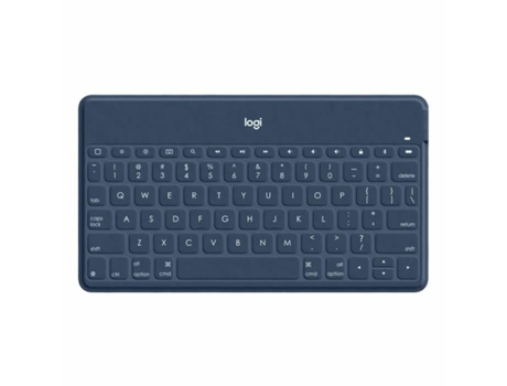 Teclado LOGITECH 920-010048 AZERTY Francés Azul Negro
