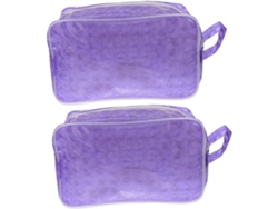 Neceser Impermeable De 2 Piezas, Práctico Organizador De Cosméticos Para Viajes, Playa Y Natación.