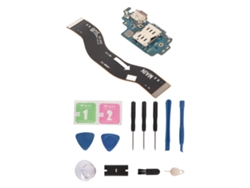 Conector De Docking De Puerto De Carga Cable Flex Usb C Para Galaxy S21 Ultra Sm-g998u/d/0 Versión Us