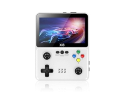 Consola De Juegos Retro X8 Pantalla Ips De 4 Pulgadas Jugador De Juego Portátil 10 Simuladores Consola De Videojuegos Para Sf