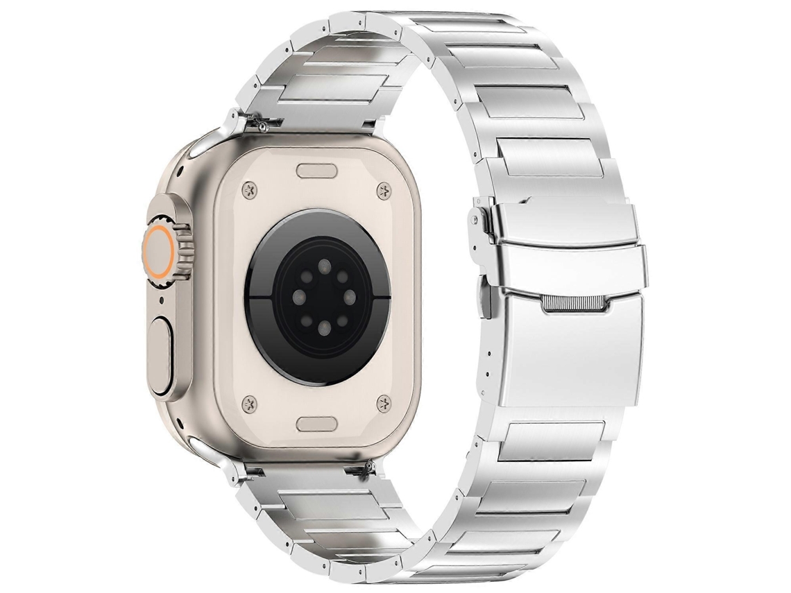 Correa de aleación de titanio para Apple Watch 10 (46 mm), Ultra 2 (49 mm), 9 (8 mm), 7 (45 mm), SE (2022), SE (6 mm), SE (5 mm) y SE (2023).