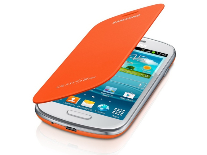 Funda Book SAMSUNG Galaxy SIII Mini I8190 Naranja