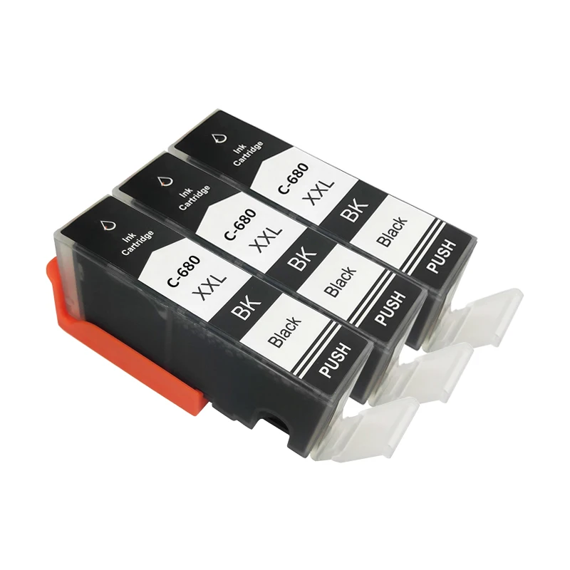 Pgi-680 Bk 3pcpgi-680 Cli-681 Xxl Pgi680 Cli681 Ink Cartridge For Canon Pixma Tr7560 Tr8560 Ts6160 Ts6260 Ts8160 Ts8260 Ts9160 Ts9560 Ts706
