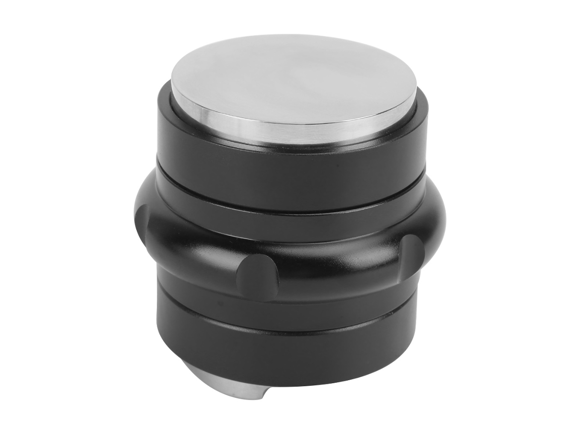 Molinillo De Café Ajustable De Acero Inoxidable De 5,8 Cm Con Dos Cabezales Planos Y 3 Ángulos De Inclinación.