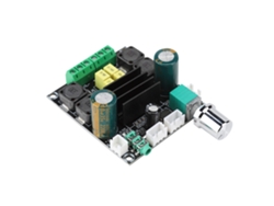 Placa amplificadora de audio (2 x 50 W de potencia, módulo digital)