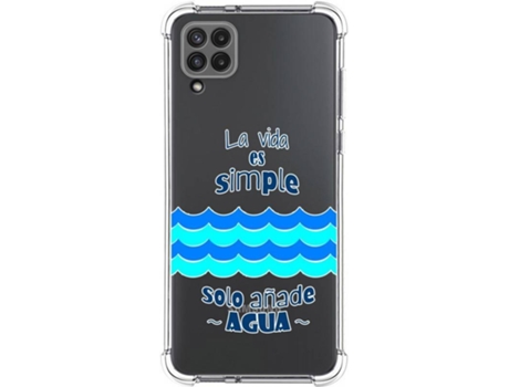 Carcasa Samsung Galaxy A22 4G / M22 TUMUNDOSMARTPHONE Agua Multicolor