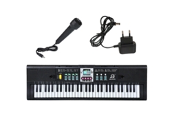 Teclado electrónico digital de 61 teclas, piano eléctrico, regalo UE Everley891
