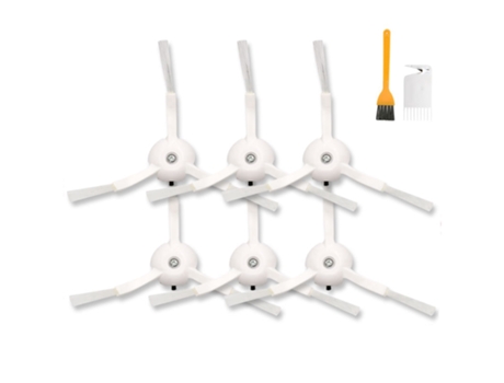 Accesorios para Xiaomi Roborock S50 S51, piezas de aspiradora, cepillo lateral, cepillo de limpieza, repuesto