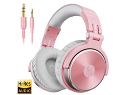 Oneodio Wired Professional Studio Pro DJ Auriculares con Micrófono sobre a oreja HiFi Monitor Música Auriculares para Teléfono PC