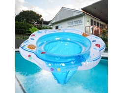 Flotador Inflable Para Niños, Entrenador, Juguete De Verano, Para Agua, Pvc Azul, Seguro, De 1 A 4 Años.