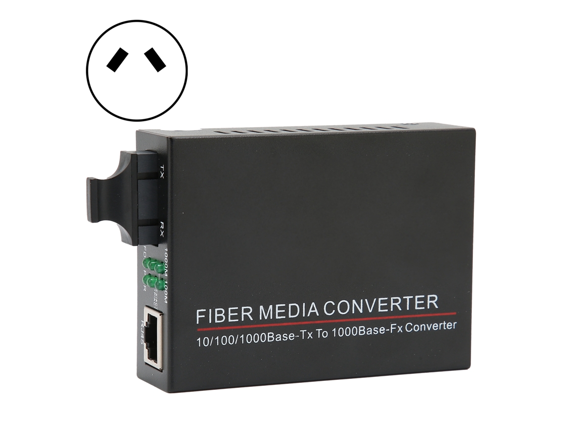 Transceptor De Fibra Tbcmc3602ed20 20km/sc/1310nm Enrutador Óptico Rj45