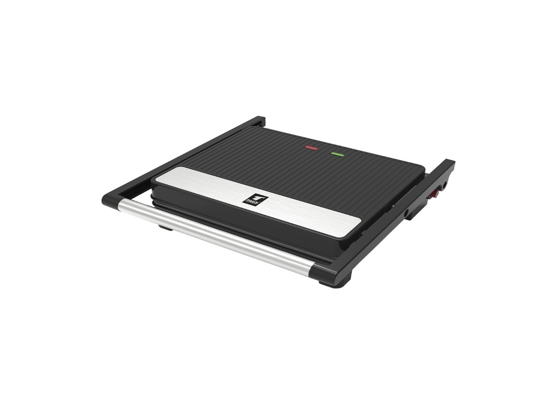 Grill Panini de Alta Potencia 2000W con Apertura Amplia para una Mayor Versatilidad Descubre la comodidad de cocinar con este grill panini de 2000W, THULOS