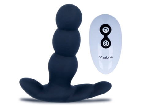 Estimuladores NALONE Pearl Vibrador Anal Con Mando (Negro)