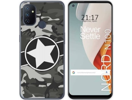 Carcasa OnePlus Nord N100 TUMUNDOSMARTPHONE Camuflaje 02 Multicolor