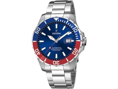 Reloj FESTINA Hombre (Acero - Plateado)