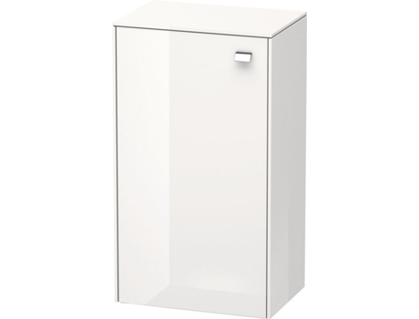 Armario DURAVIT Brioso de media altura Individual 1 puerta con bisagras a la izquierda 2 baldas de cristal altura mín. 61,0 cm - máx. 91,0 cm a