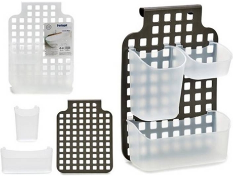 Jabonera VERSA (Poliresin - 9,5 x 38 x 28,5 cm) )