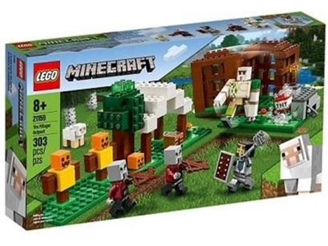 LEGO Minecraft: Puesto de Saqueo - 21159 (Edad Mínima: 8 - 303 Piezas)
