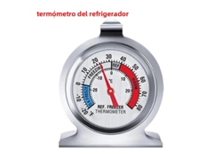 (temporizador De Congelación) Termómetro Para Horno De Congelación, Termómetro Para Horno De Parrilla, Acero Inoxidable