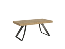 Mesa de Comedor ITAMOBY Proxy (90x180/284 - Paneles de Melamina - Roble Natural)