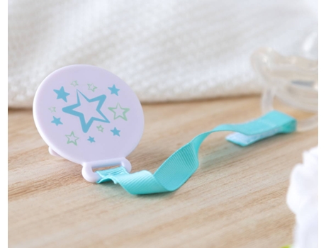 Pinza Sujeta-Chupetes KIOKIDS Estrellas