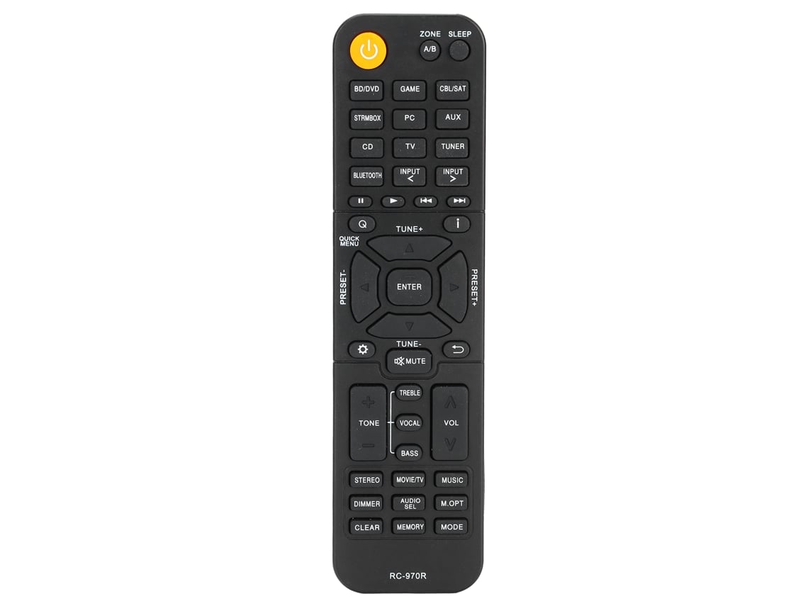 Mando A Distancia De Repuesto Para Altavoces Onkyo Txrz710, Txrz810, Txnr555, Txnr656 Y Txnr757