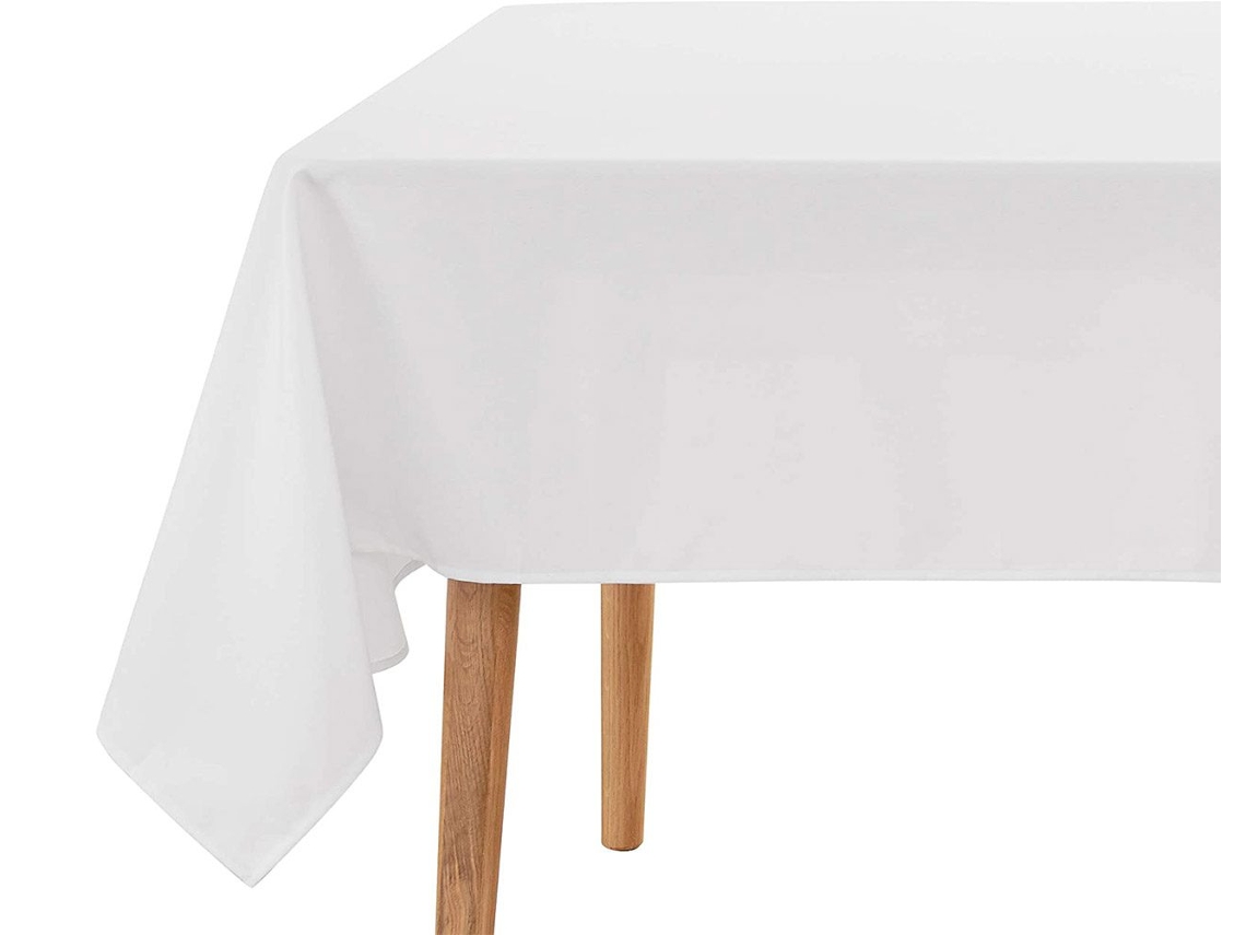 Mantel de hule estampado por metros - Blanco Liso 43100-1 EXMA 100 x 140 cm