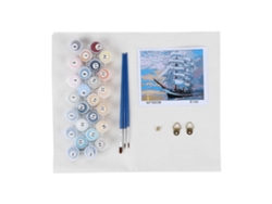 Kit De Pintura Al Óleo Diy Por Números Pintura Al Óleo Digital Decoración 40x50 (e132)