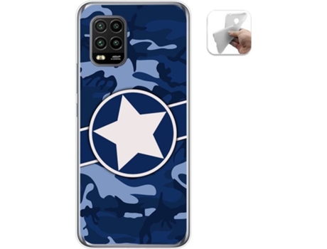 Carcasa Xiaomi Mi 10 Lite TUMUNDOSMARTPHONE Camuflaje 03 Multicolor
