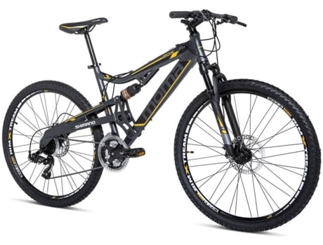 Bicicleta de Montaña MOMA BIKES BIEQX527G18 Gris (167x22x88 cm)