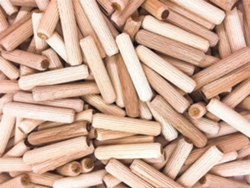 400 Varillas De Madera De Haya 8mm X 400mm Para Fresadoras, Fijaciones Estables Y Fáciles De Insertar