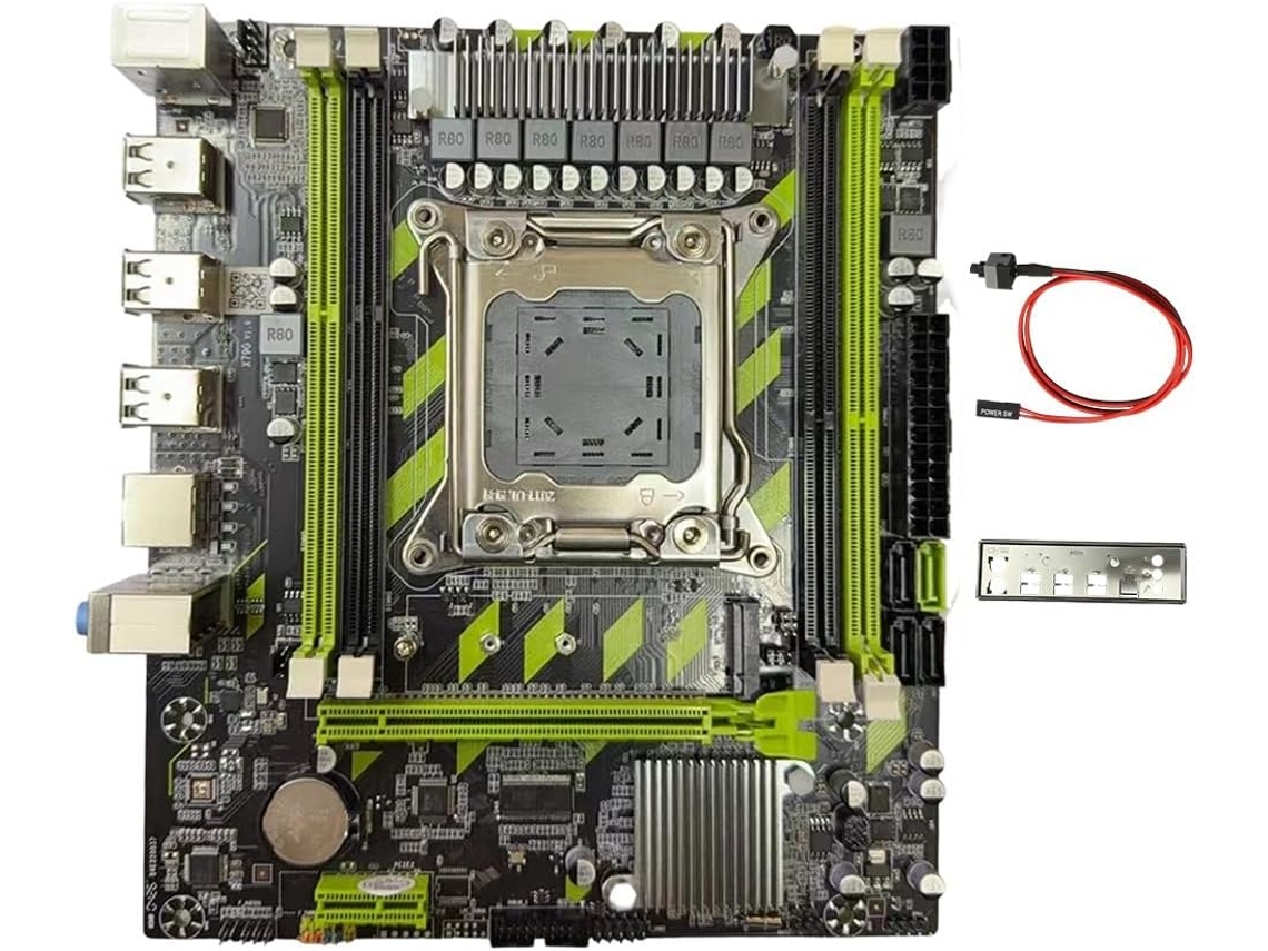 Kit De Placa Base X79g Ddr3 Lga2011 4 Ranuras Recc Ddr3 M.2 Nvme Pci-e X16 Sata3.0 Office