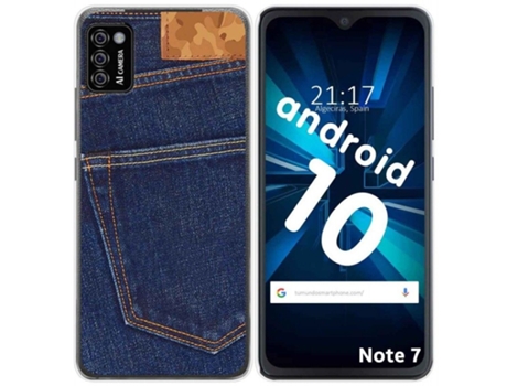 Carcasa Cubot Note 7 TUMUNDOSMARTPHONE Dibujos Multicolor