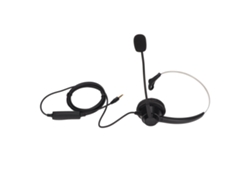Auriculares Monoaurales H360-3.5mv De 3,5 Mm Para Oficina Y Centro Llamadas. Admiten Control