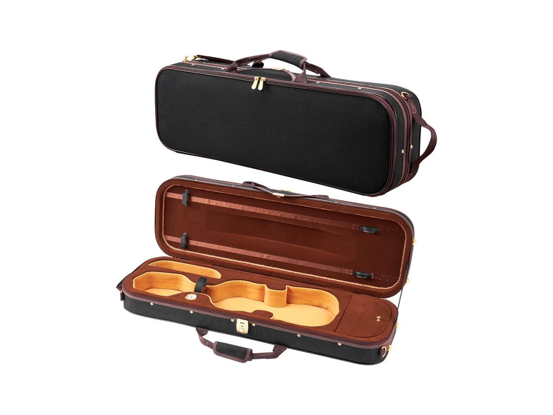Estuche Para Violín 4/4 Con Protección 360°, Correas Ajustables Y Compartimentos Tekmaquinas