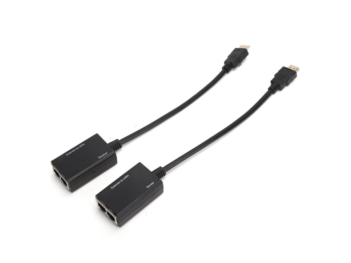 Extensor Hdmi Macho A Hembra Repetidor 1080p