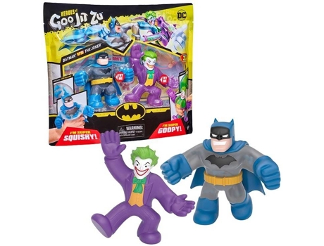 Figura BATMAN Goo Jit Zu Pack De 2 Figura Dc Heroes Batman Vs Joker (Edad Mínima: 4 Años)