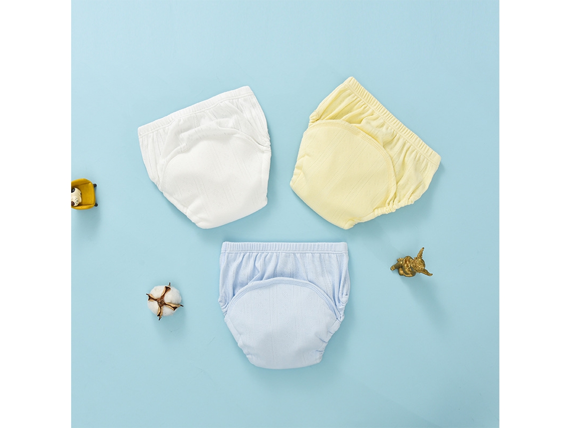 Pañales reutilizables para bebé, 3 unidades, talla 90/01 (peso recomendado: 18/25 kg)
