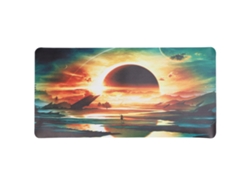 Almohadilla Para Ratón Easy Clean De Cuero Pu Engrosado Alfombrilla Para Escritorio De Juegos Alfombrilla Para Teclado Y Ratón