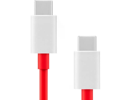 Cable de Carga Warp PHONECARE OnePlus 6 (USB - C - 100 cm - Rojo)